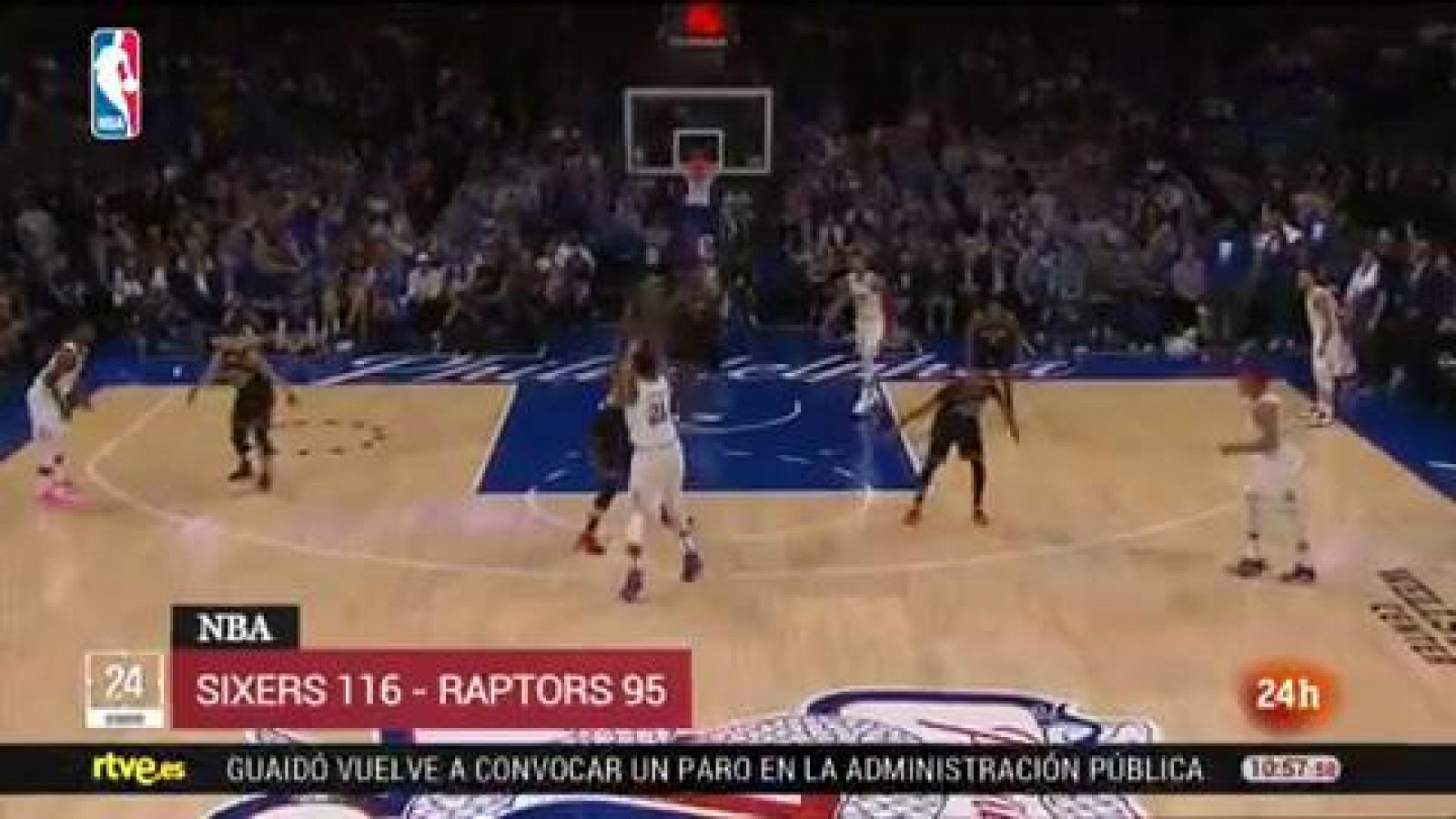 NBA | Embiid impone su poder ante los Raptors - RTVE.es