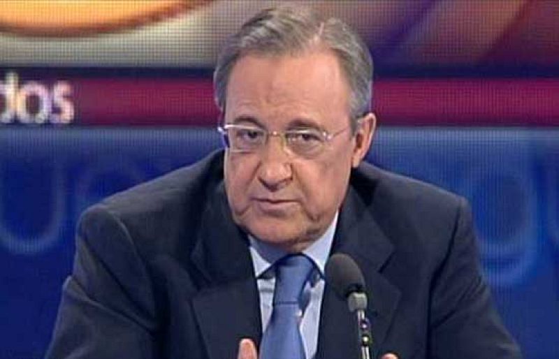 Florentino Pérez estuvo en 59 segundos, el nuevo presidente del Madrid no descartó a Cristiano como nuevo fichaje blanco 