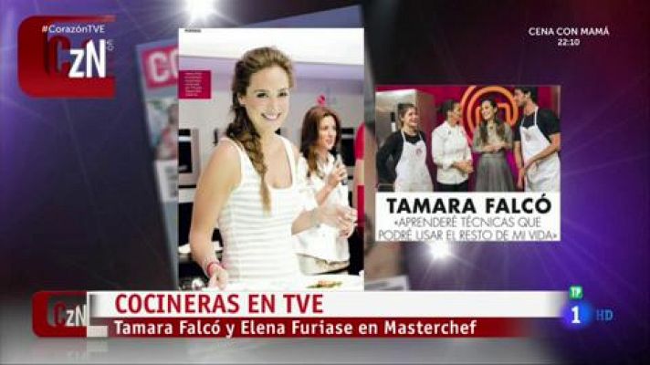 Vicky Martín Berrocal y Elena Furiase, en MasterChef
