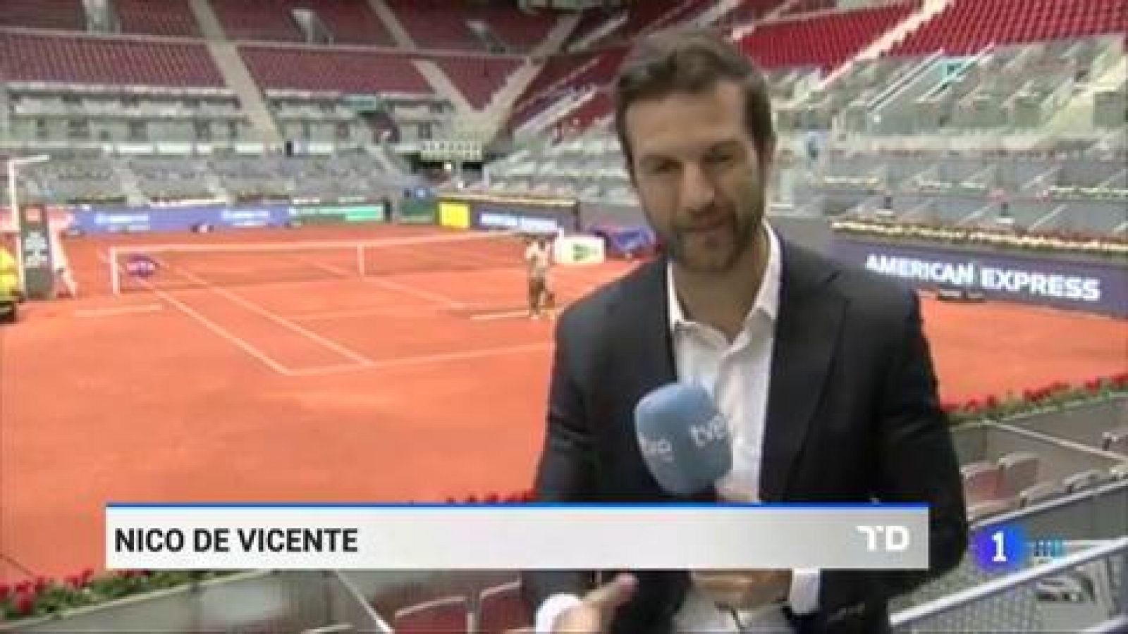 Madrid Open: El torneo calienta con el sorteo femenino y los entrenamientos de Nadal - rtve.es