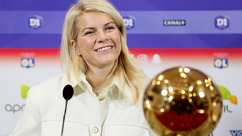 Ada Hegerberg, actual Balón de Oro, no jugará el Mundial por la equiparación salarial de hombres y mujeres