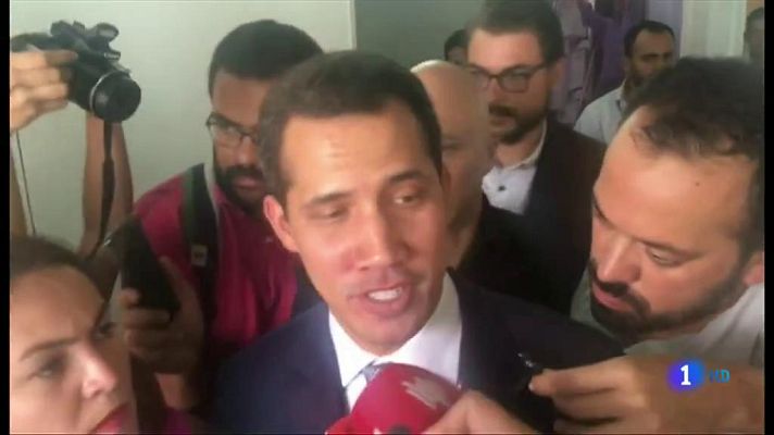 Telediario 1 - La oposición venezolana ha convocado manifestaciones