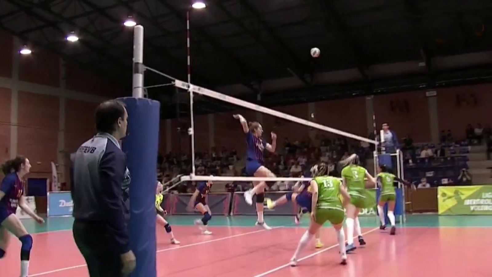 Voleibol - Superliga Iberdrola Femenina 2018/2019 Playoff Final 3º partido: Barça CVB- Minis Arluy Logroño