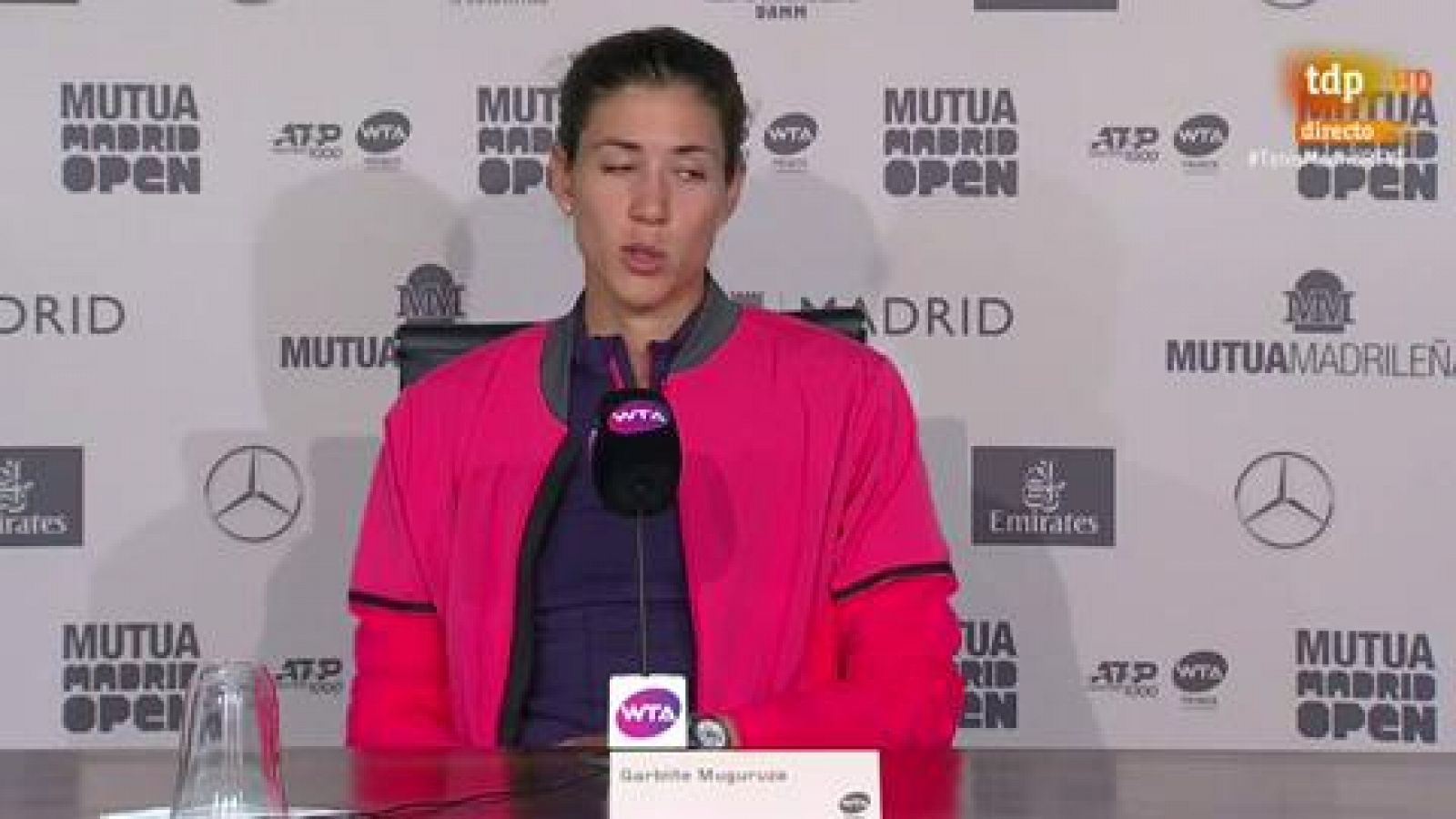 Madrid Open: Garbiñe Muguruza hace autocrítica tras su derrota en Madrid