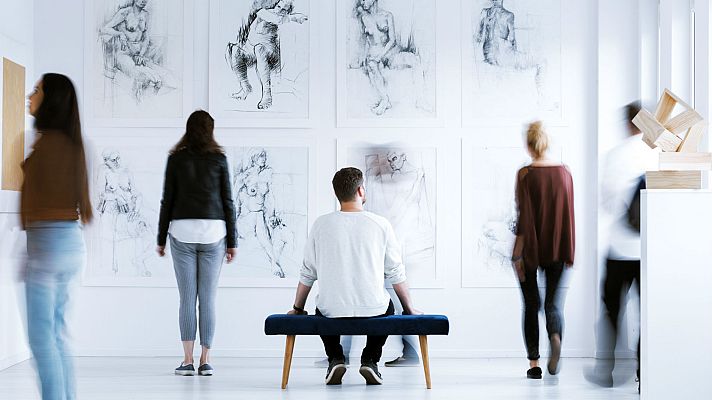 Telediario 1 - Madrid acoge la Semana del Dibujo y de la Estampa