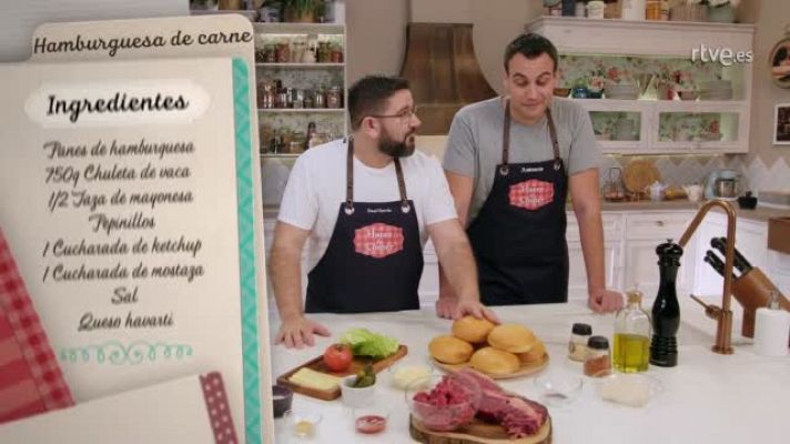 RTVE Cocina - "Hamburguesa de carne de ternera" de Dani García