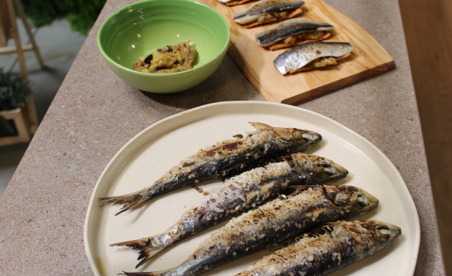 "Sardinas asadas" de Dani García