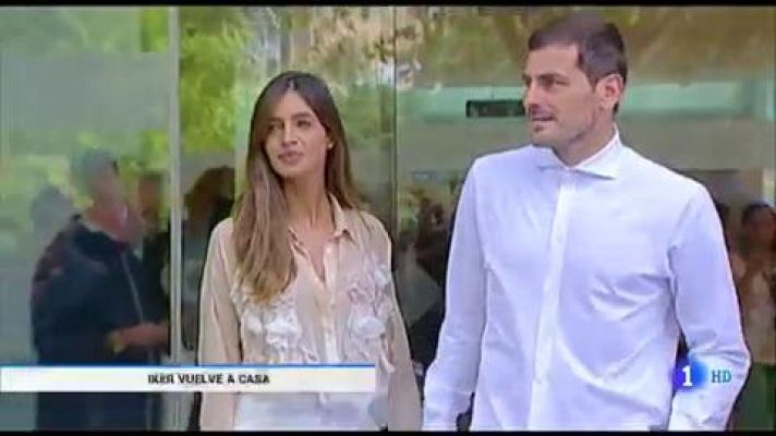 Iker Casillas agradece las muestras de cariño tras salir del hospital