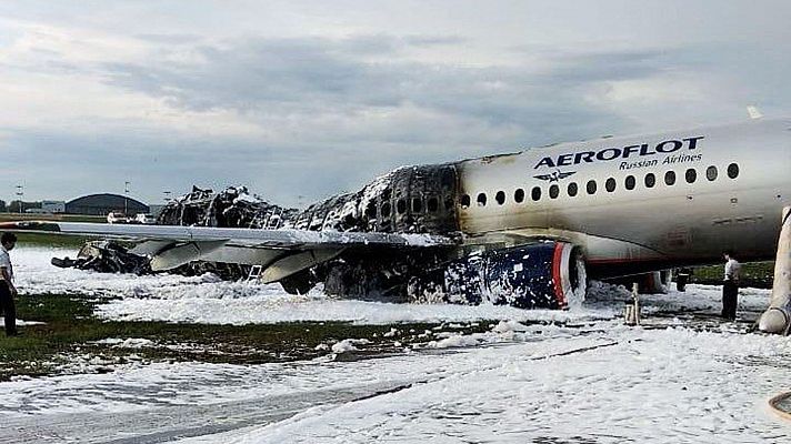 Los aviones, diseñados contra el impacto de rayos