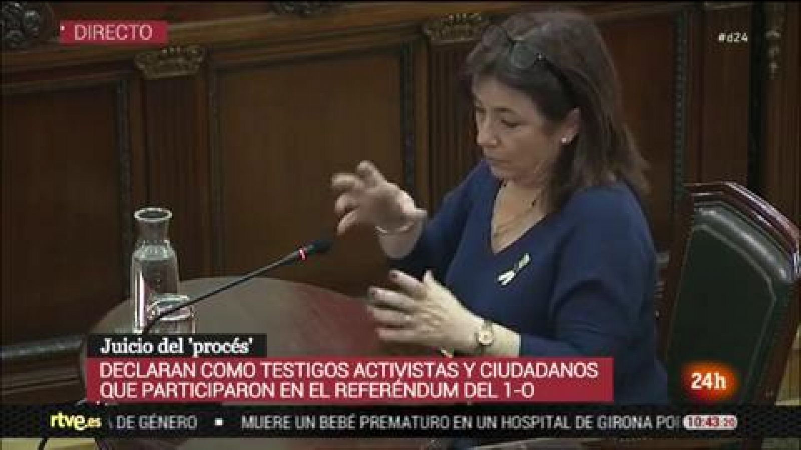 Juicio procés: Una mujer asegura que el alcalde de Dosrius intentó hablar con la Guardia Civil pero que le pasaron por encima