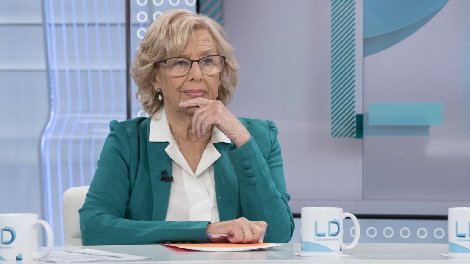 Los desayunos de TVE - Manuela Carmena, alcaldesa de Madrid