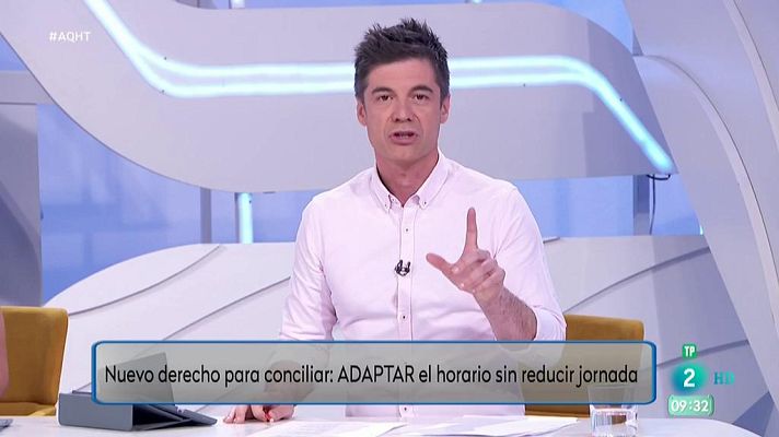 Aquí hay trabajo - Nuevo derecho: adaptar nuestro horario para conciliar