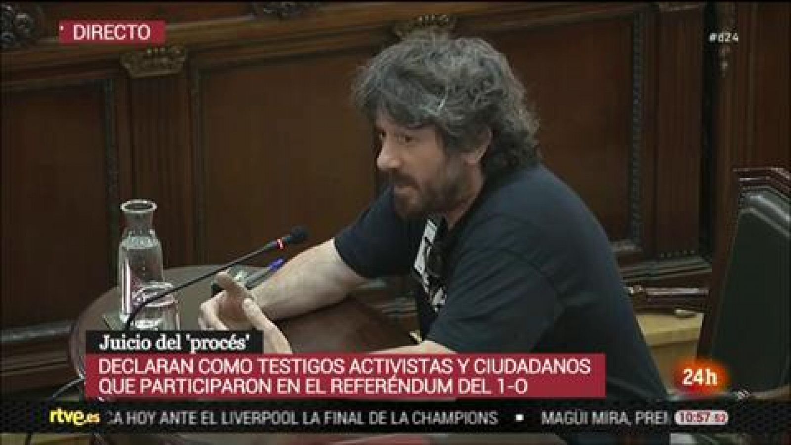 Juicio procés: Un ciudadano de Girona reconoce que el 1-O intentaron "dificultar" la entrada de la Policía Nacional