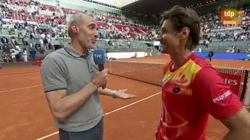 Madrid Open: Ferrer: "Estoy feliz por acabar de la mejor forma posible" -RTVE.es | Ver