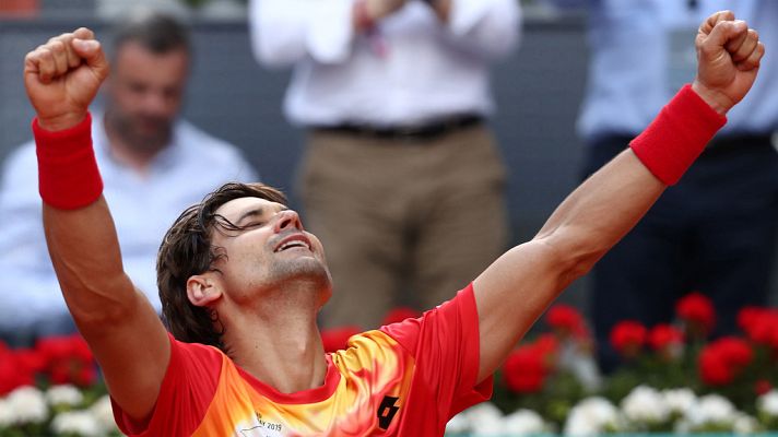Madrid Open de Tenis - Las mejores imágenes de la victoria de Ferrer ante Bautista