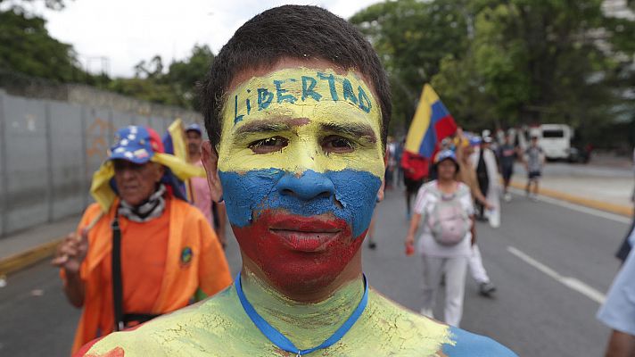 Telediario 1 - Venezuela, enrocada entre Maduro y Guaidó