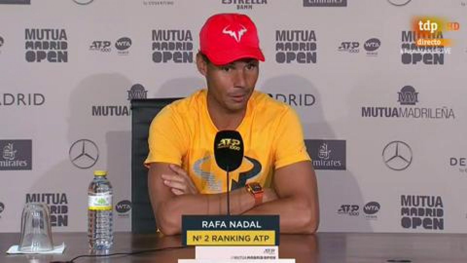 Madrid Open: Nadal: "Me siento con opciones"