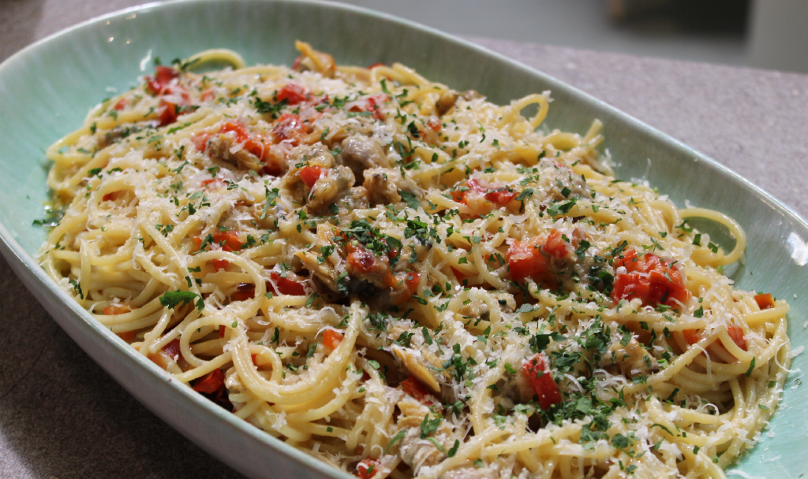 "Spaghetti a la vongole" de Dani García