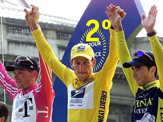 Armstrong logra su segundo Tour