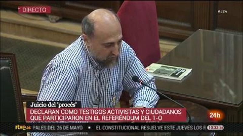 Un votante del 1-O declara que los binomios "entendieron que no era necesario forzar una situación incómoda"