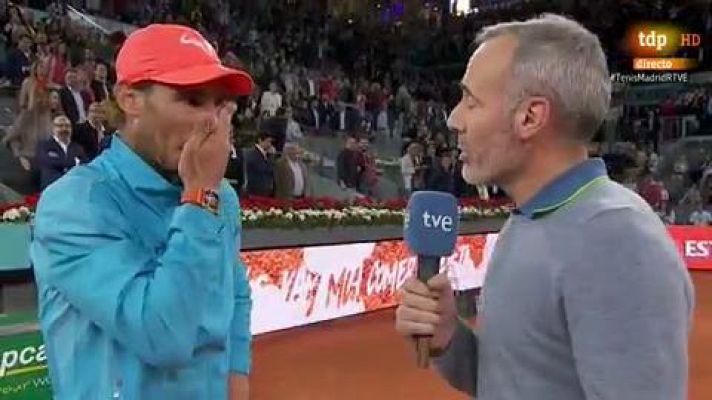 Nadal: "He tenido más ritmo"