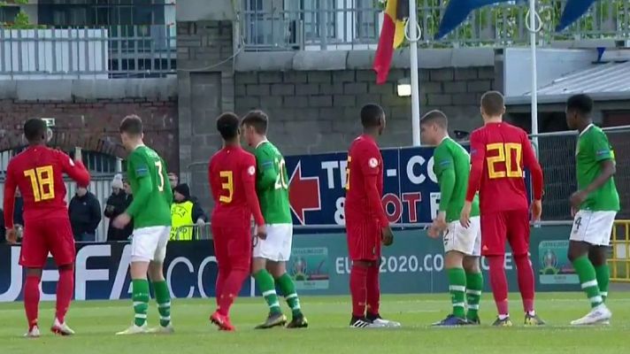 Campeonato de Europa sub17 Masculino: Irlanda - Bélgica