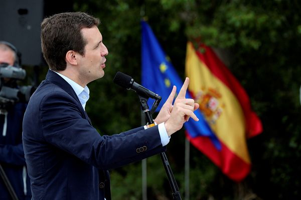 Telediario 1 - Elecciones 26M: Casado pide al PP remar en la misma dirección para responder a los problemas de España