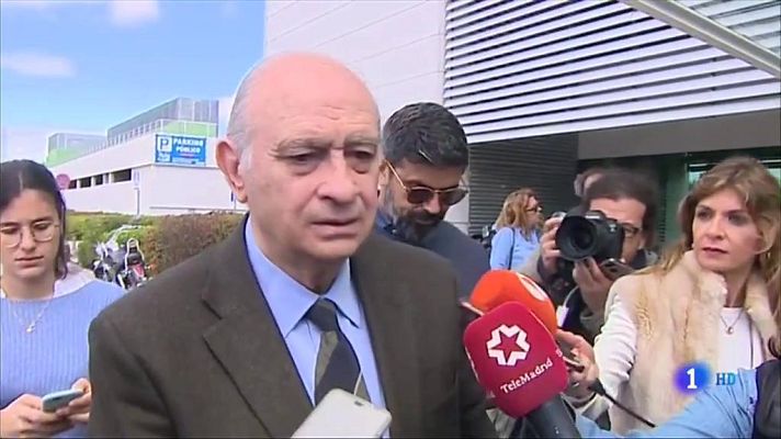 Telediario 1 - Visitas a Puerta de Hierro ante el empeoramiento de Rubalcaba