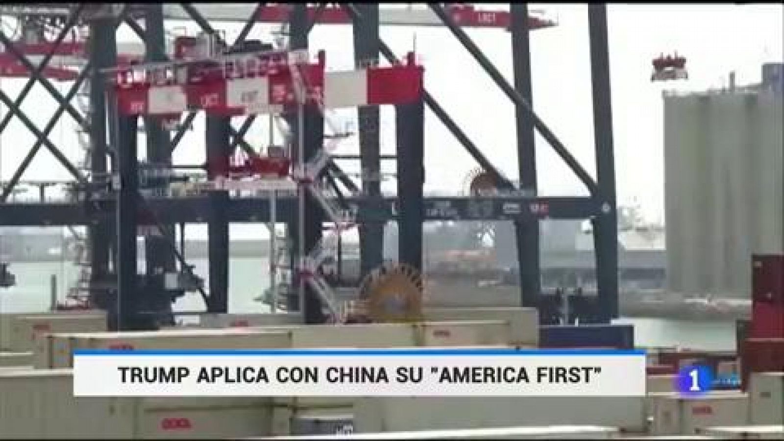 Telediario 1: Estados Unidos sube al 25 % sus aranceles a miles de productos de China en plena negociación comercial | RTVE Play