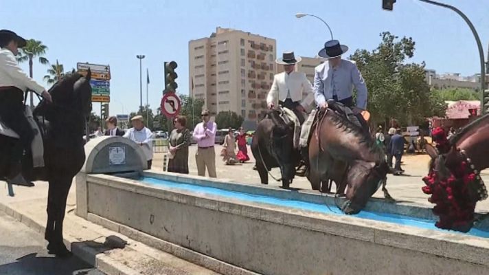 Telediario 1 - Temperaturas de verano este fin de semana en España