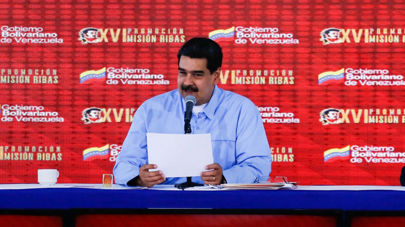Telediario 1: Maduro acusa al ex director del Servicio de Inteligencia Bolivariano de liderar el levantamiento militar en Venezuela | RTVE Play