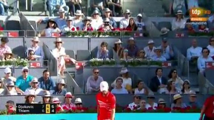 Madrid Open de Tenis - Djokovic se mete en la final del Madrid Open