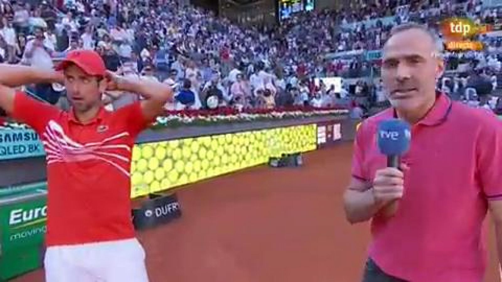 Djokovic: "Esta noche vamos a bailar" - rtve.es