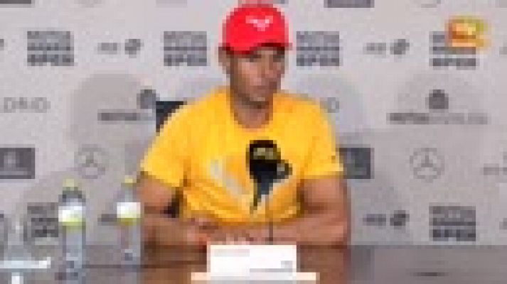Madrid Open de Tenis - Nadal: "La derrota la acepto con normalidad, no hay que dramatizar"