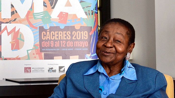 La veterana Calypso Rose actúa en el Womad de Cáceres