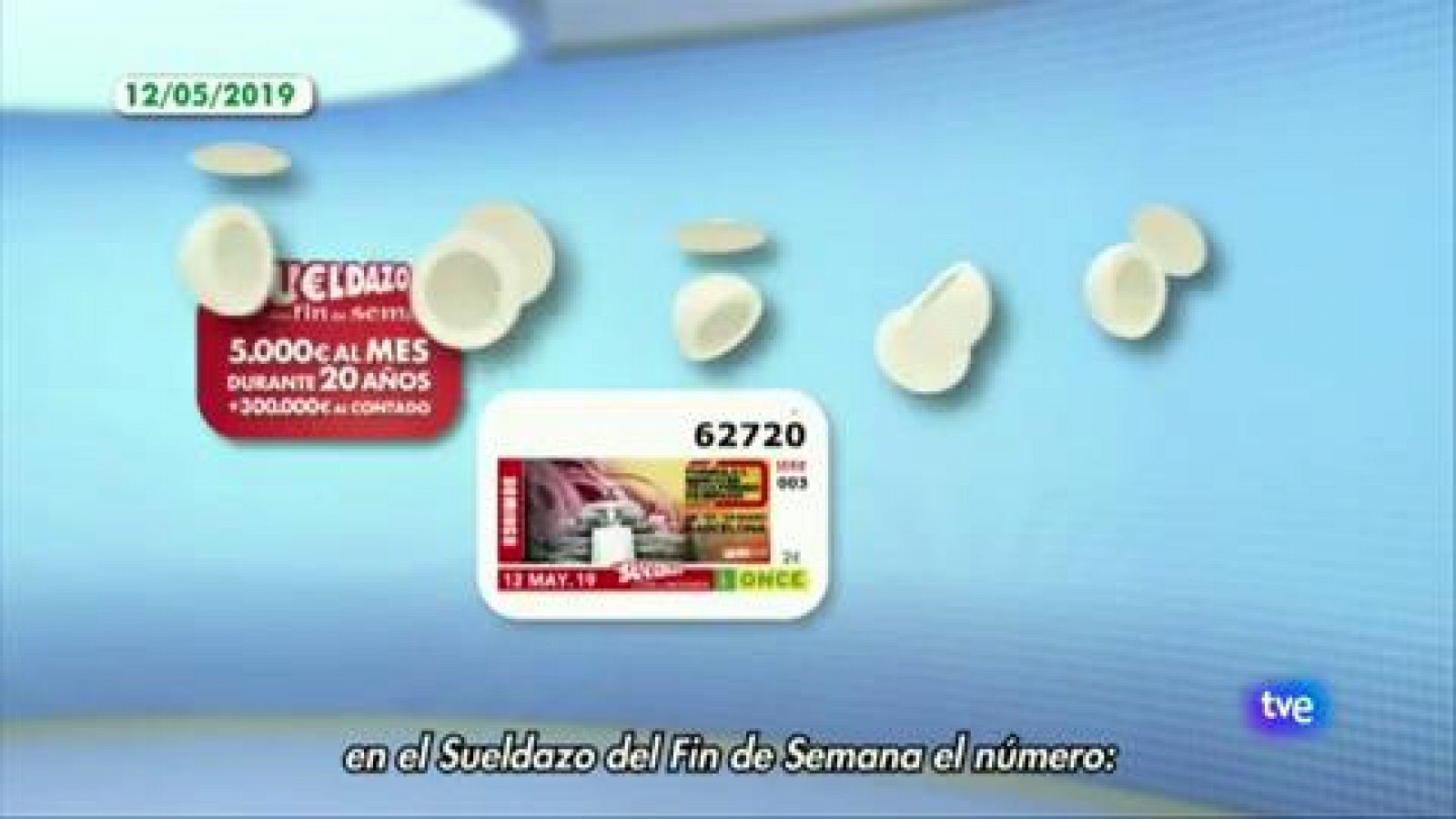 Sorteos ONCE: Sorteo ONCE - 12/05/19 | RTVE Play