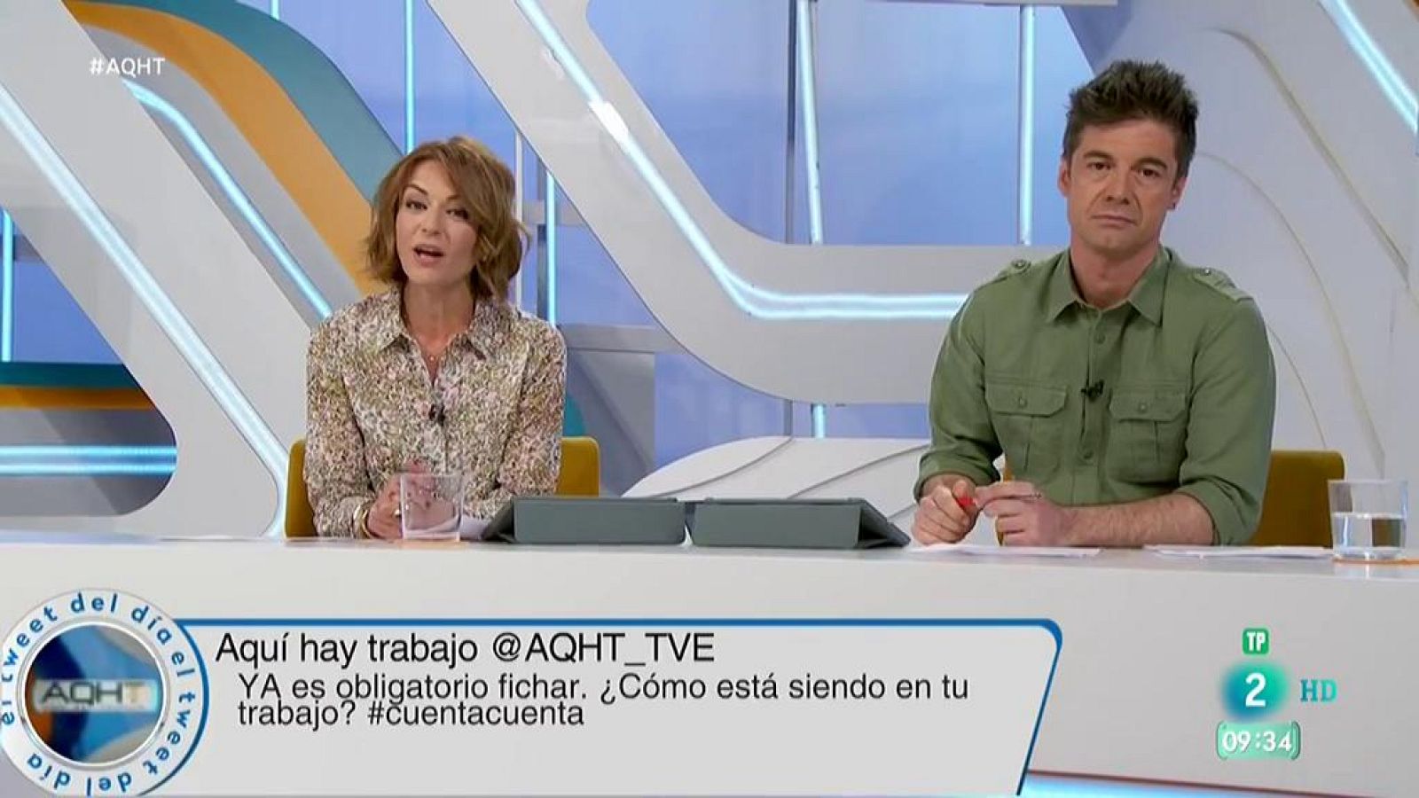 Ya es obligatorio fichar - Aquí hay trabajo | Ver