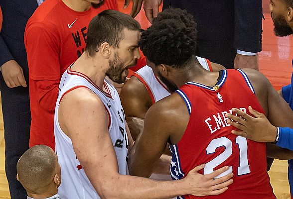 Telediario 1 - El gran gesto de deportividad de Marc Gasol con Embiid