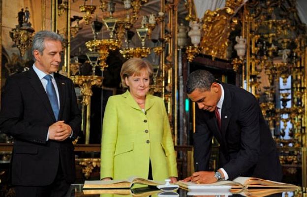  - Obama visita Alemania