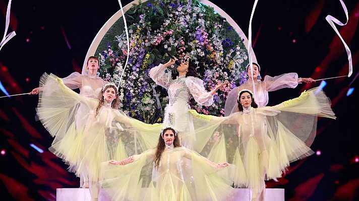 Eurovisión - Minuto de Grecia en el ensayo general