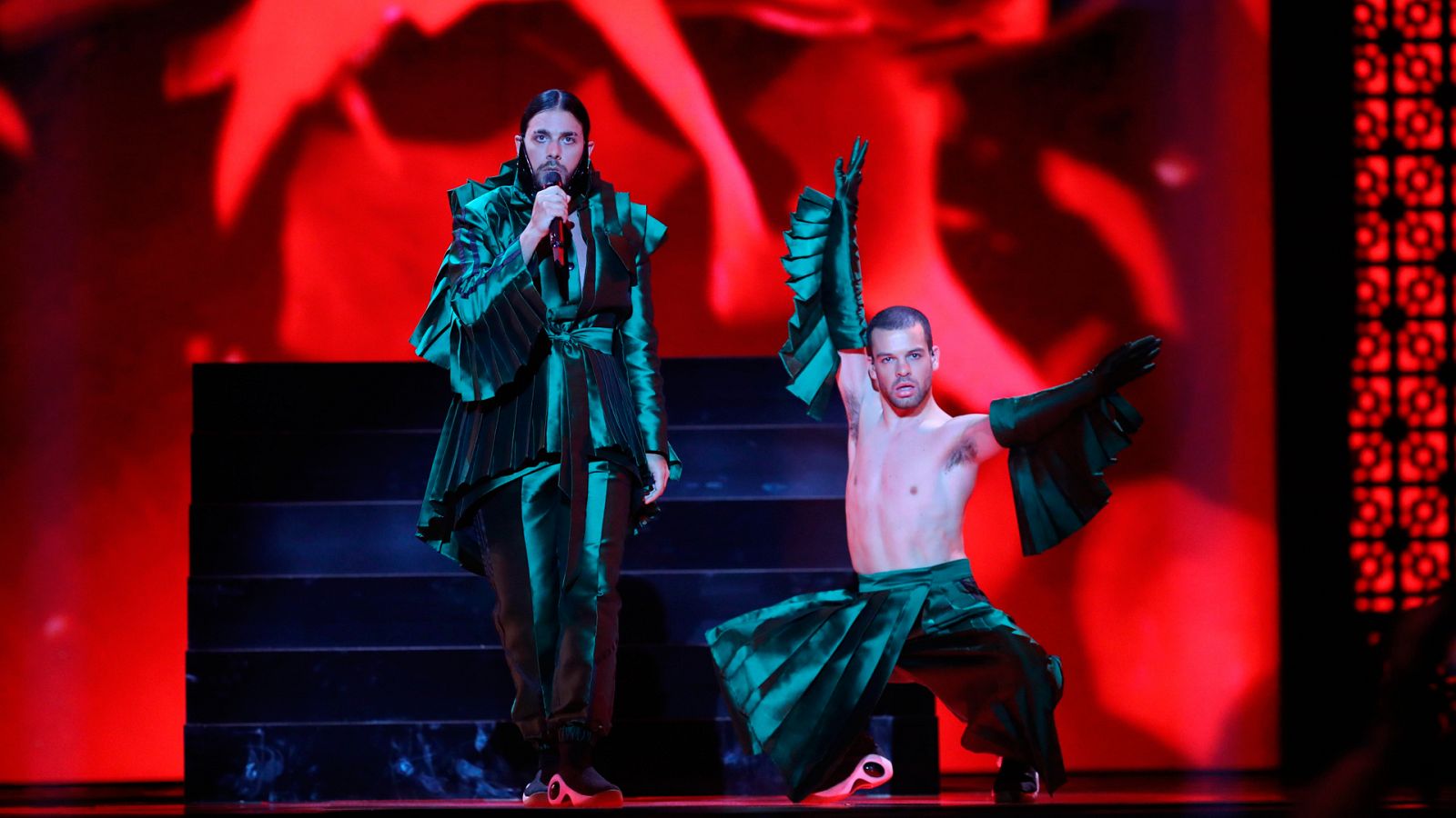 Eurovisión 2019 - Minuto de Portugal en el ensayo general de la primera semifinal