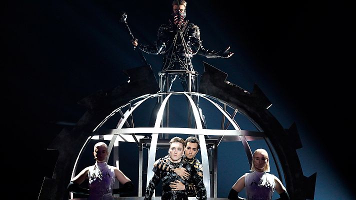 Eurovisión - Minuto de Islandia en el ensayo general