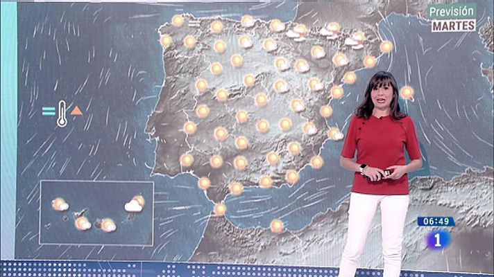 El tiempo - Hoy, tiempo seco y soleado en toda España