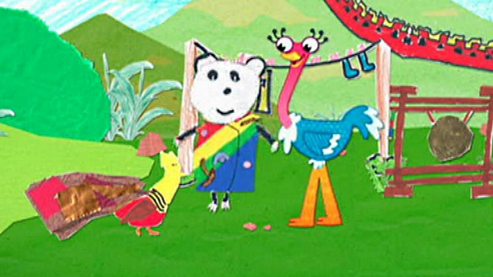 Sin programa: Olive and the colourful panda | RTVE Play