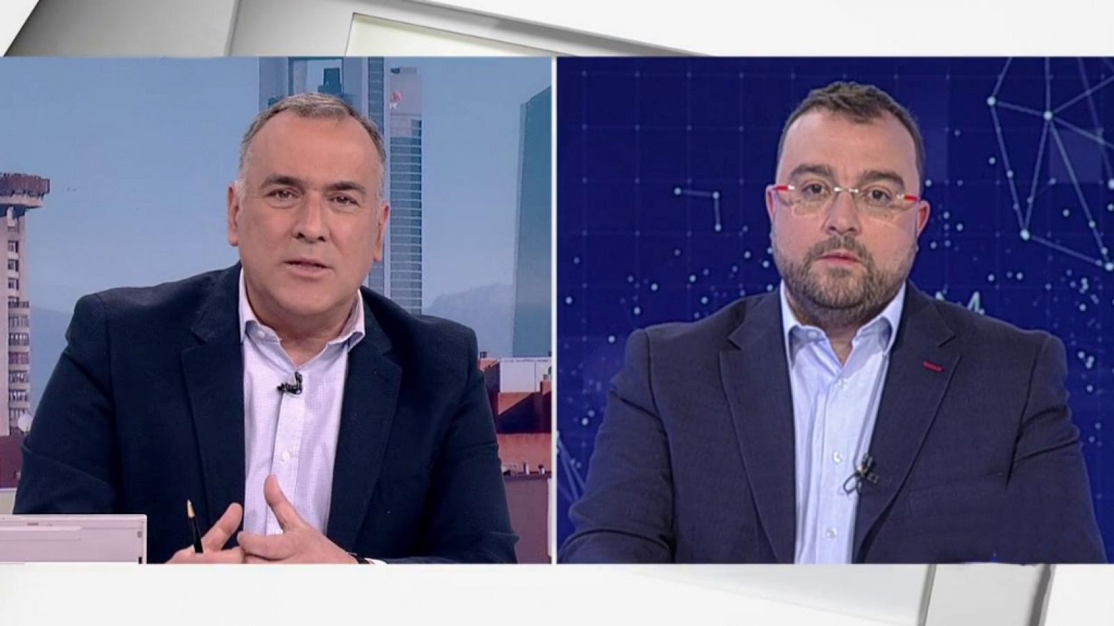 Los desayunos de TVE - Adrián Barbón, candidato del PSOE a la Presidencia del Principado de Asturias