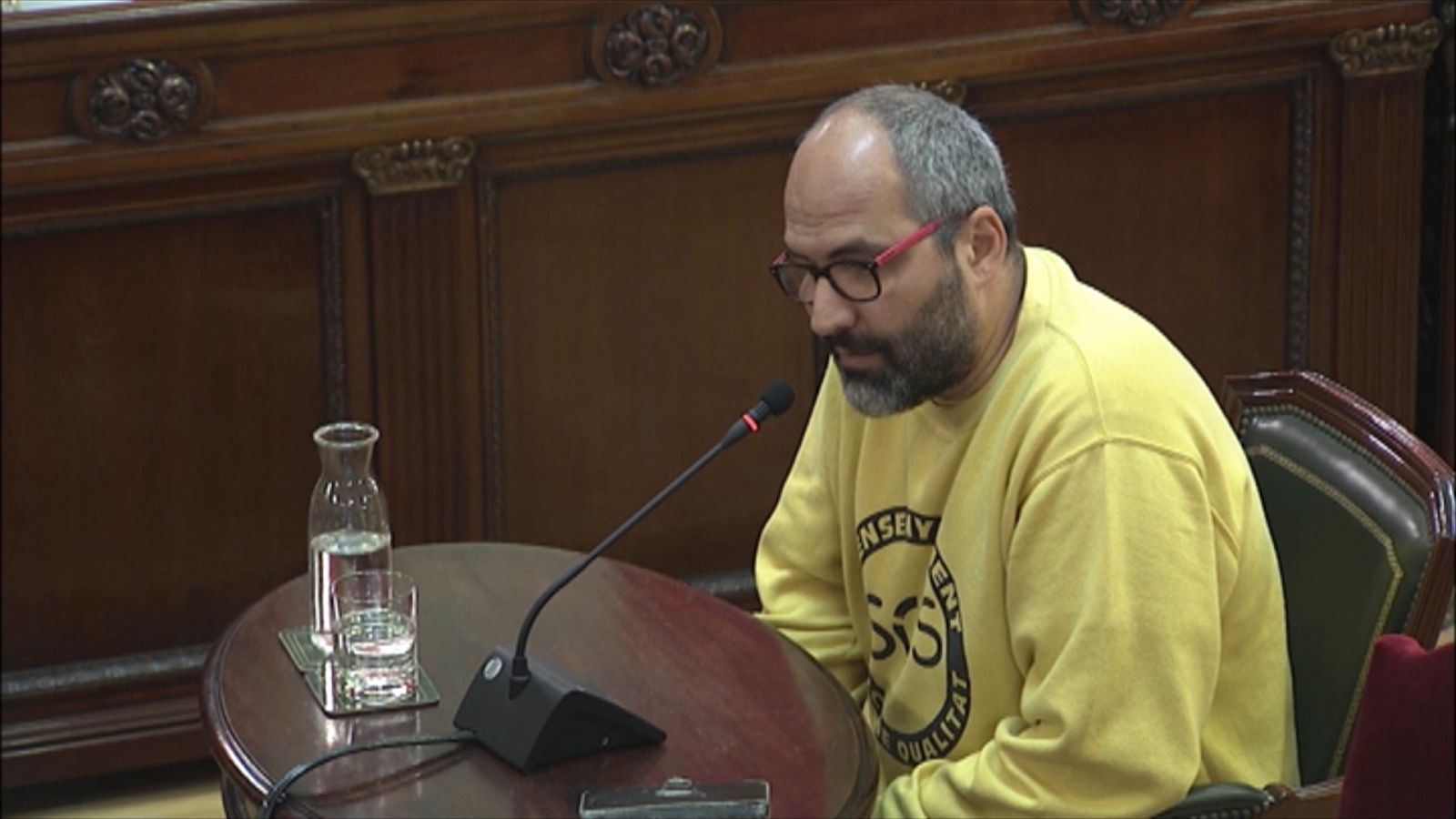 Juicio procés: El portavoz de Escoles Obertes vincula esta iniciativa directamente con el 1-O