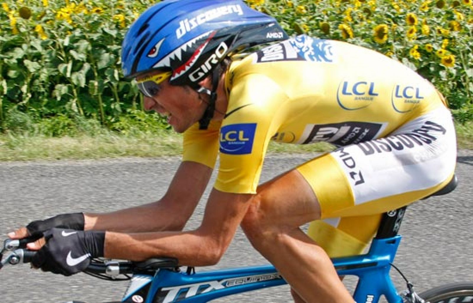 Contador mantiene el liderato tras la 'crono'
