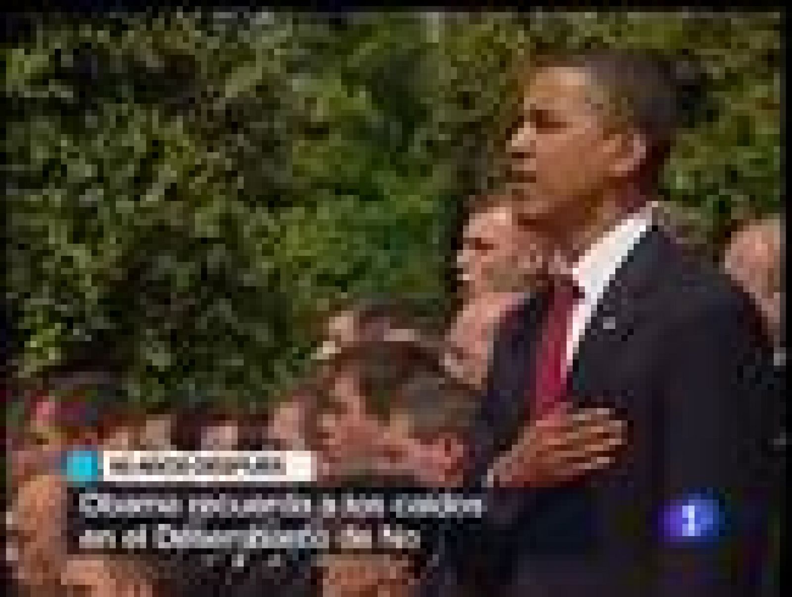 Sin programa: Obama y Sarkozy en Normandía | RTVE Play