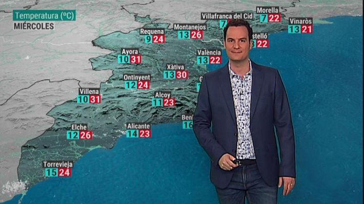 L'informatiu - Comunitat Valenciana - El tiempo en la Comunidad Valenciana - 14/05/19