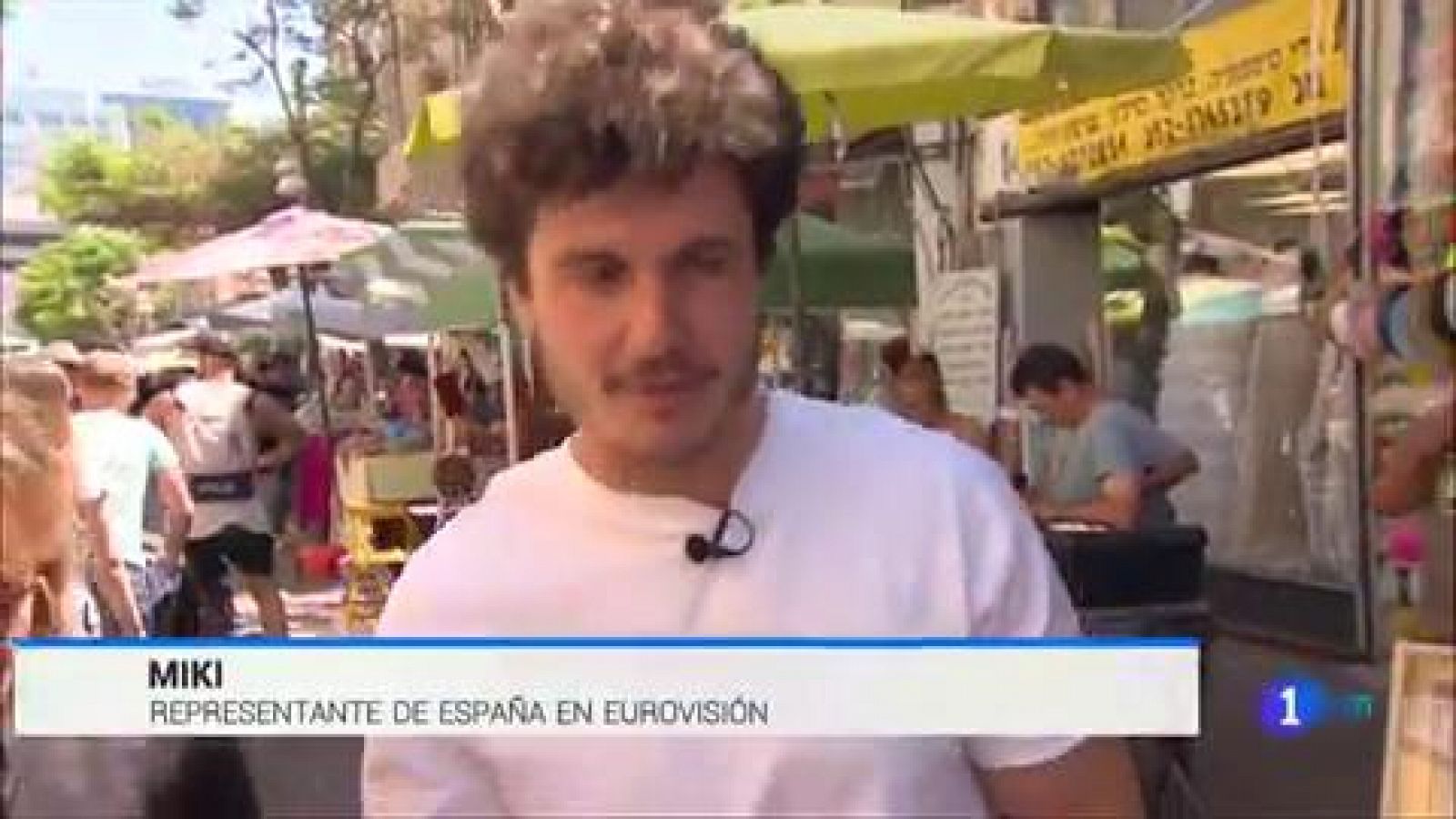Telediario - Así ha sido el paseo de Miki por las calles de Tel Aviv